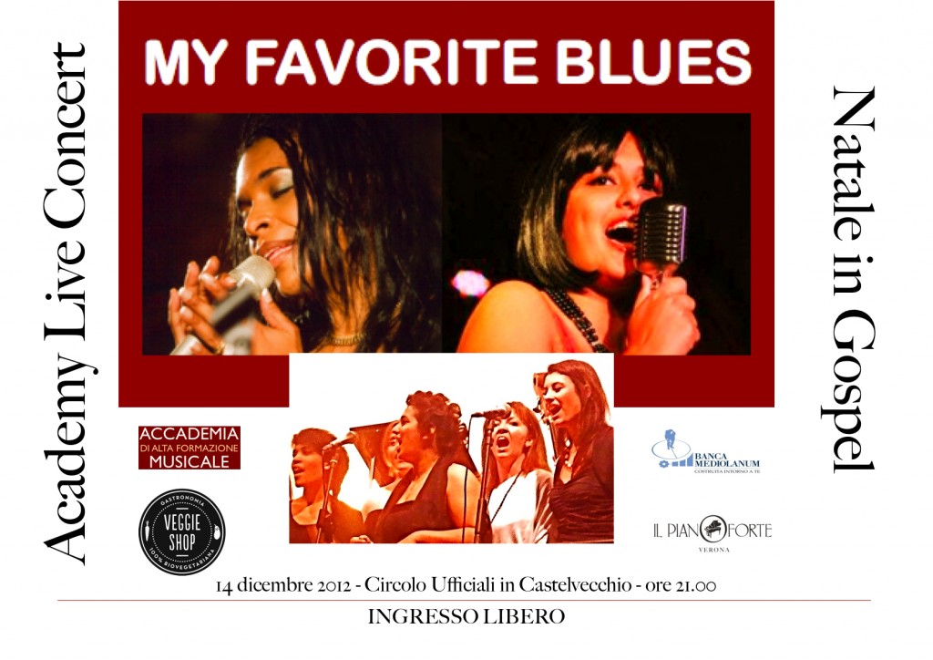 INVITO MY FAVORITE BLUES - 14 DICEMBRE 2012